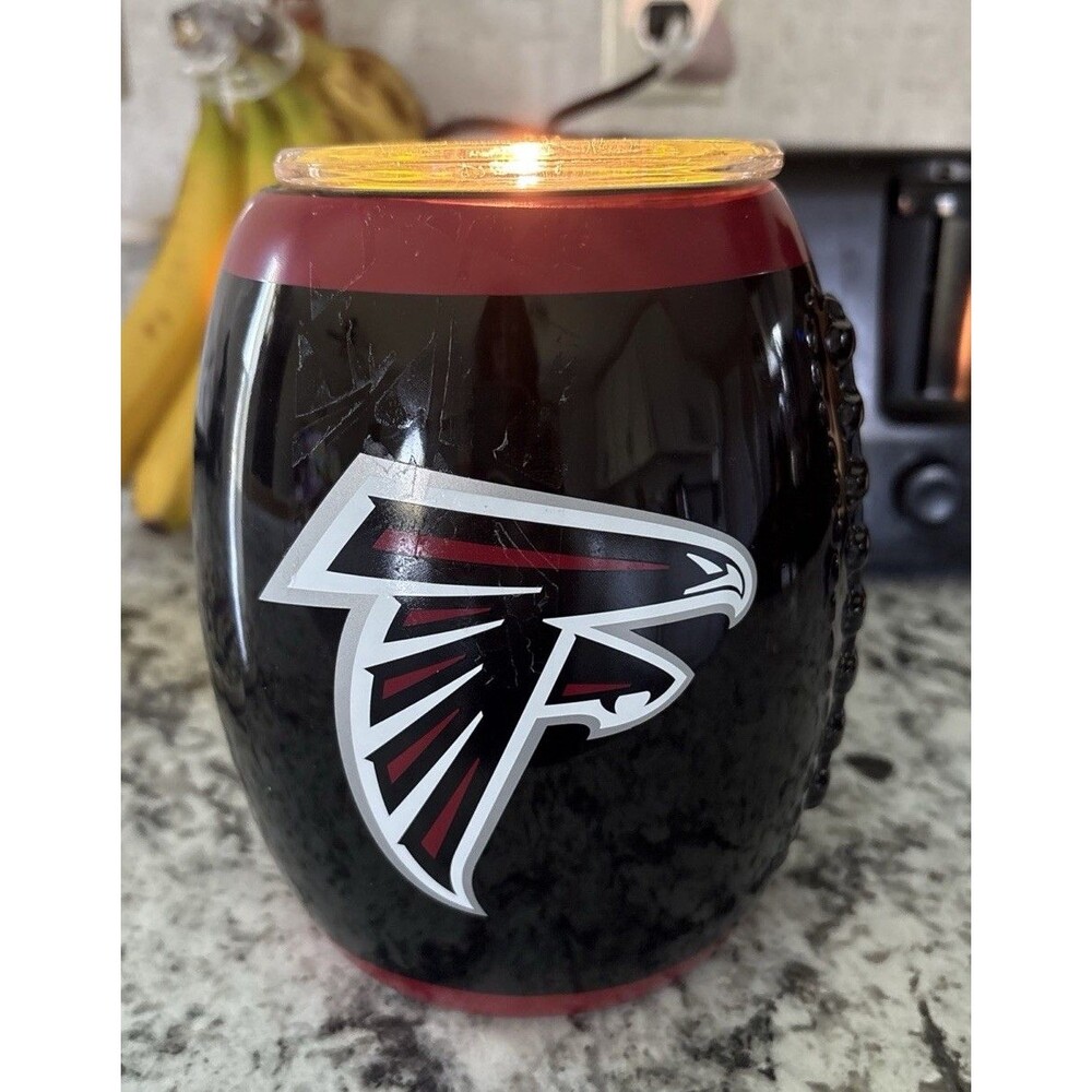 NFL Collection Scentsy Football Warmer Atlanta Falcons Full Size + 1 NFL Wax